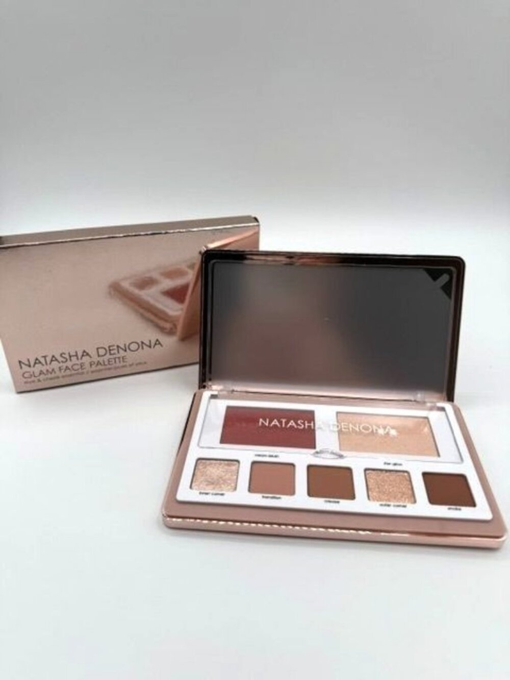 Natasha Denona Glam Face Palette LIGHT Blush Eyeshadow Highlighter NEW Box